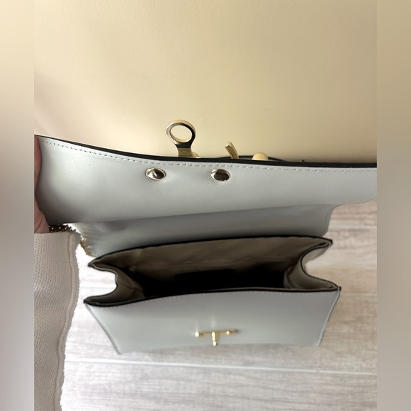 Designer RON WHITE top handle Shoulder Bag - Picture 5 of 14